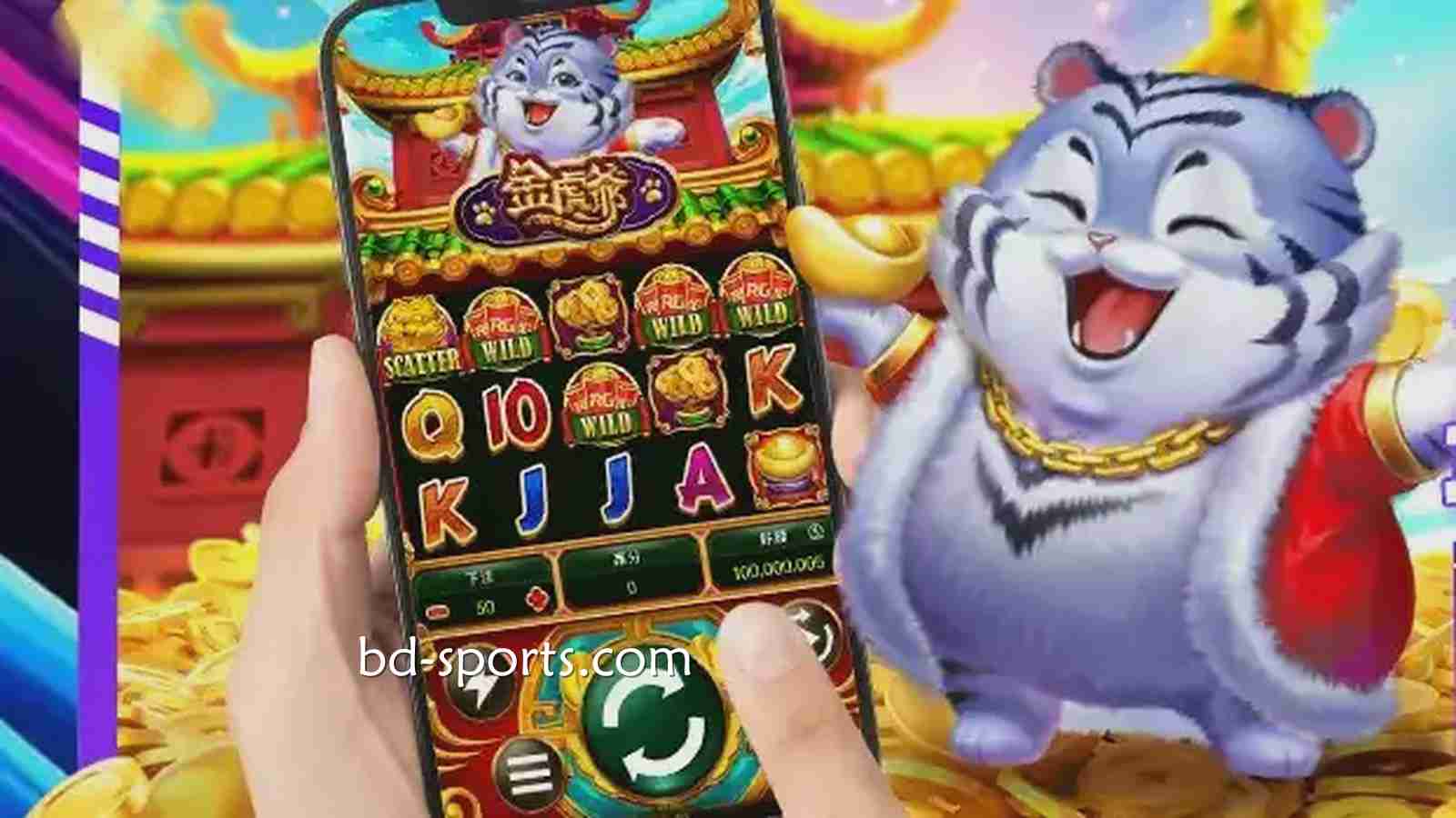 摩根体育《金虎爷》老虎机最高赔率2000倍，你心动了吗？