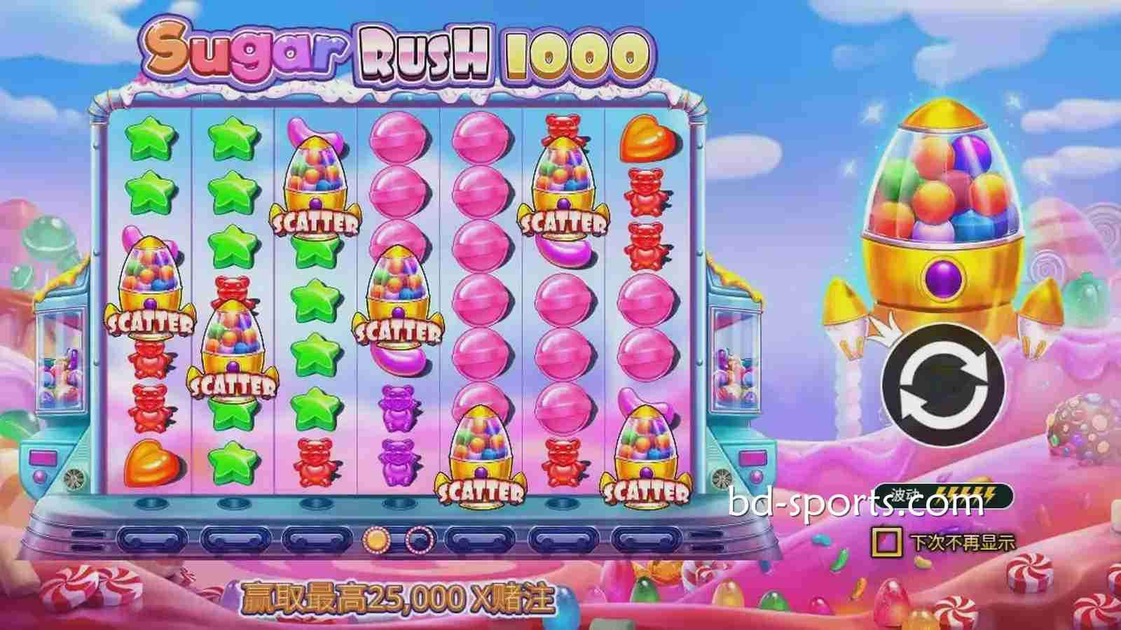 摩根体育：《极速糖果1000》游戏带你进入甜蜜的糖果世界